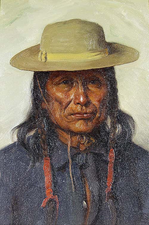 Kills a Piegan, Crow [Untitled (Plains Man)]